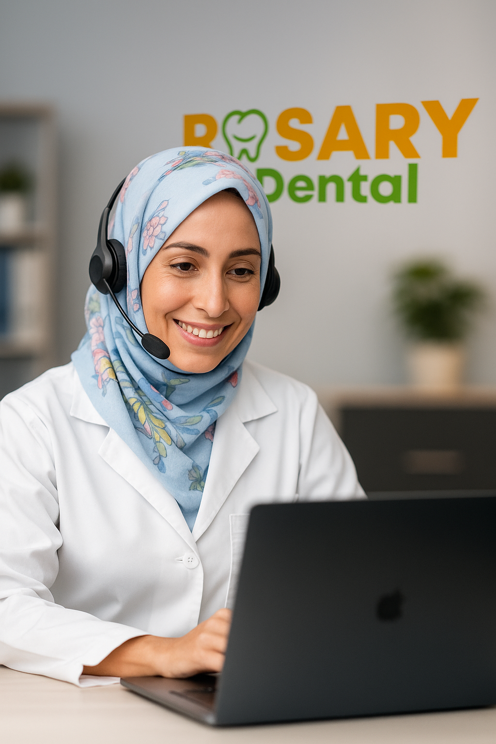Telemedicine video consultation with a clinician